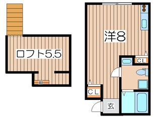 プリマ十六番館の物件間取画像